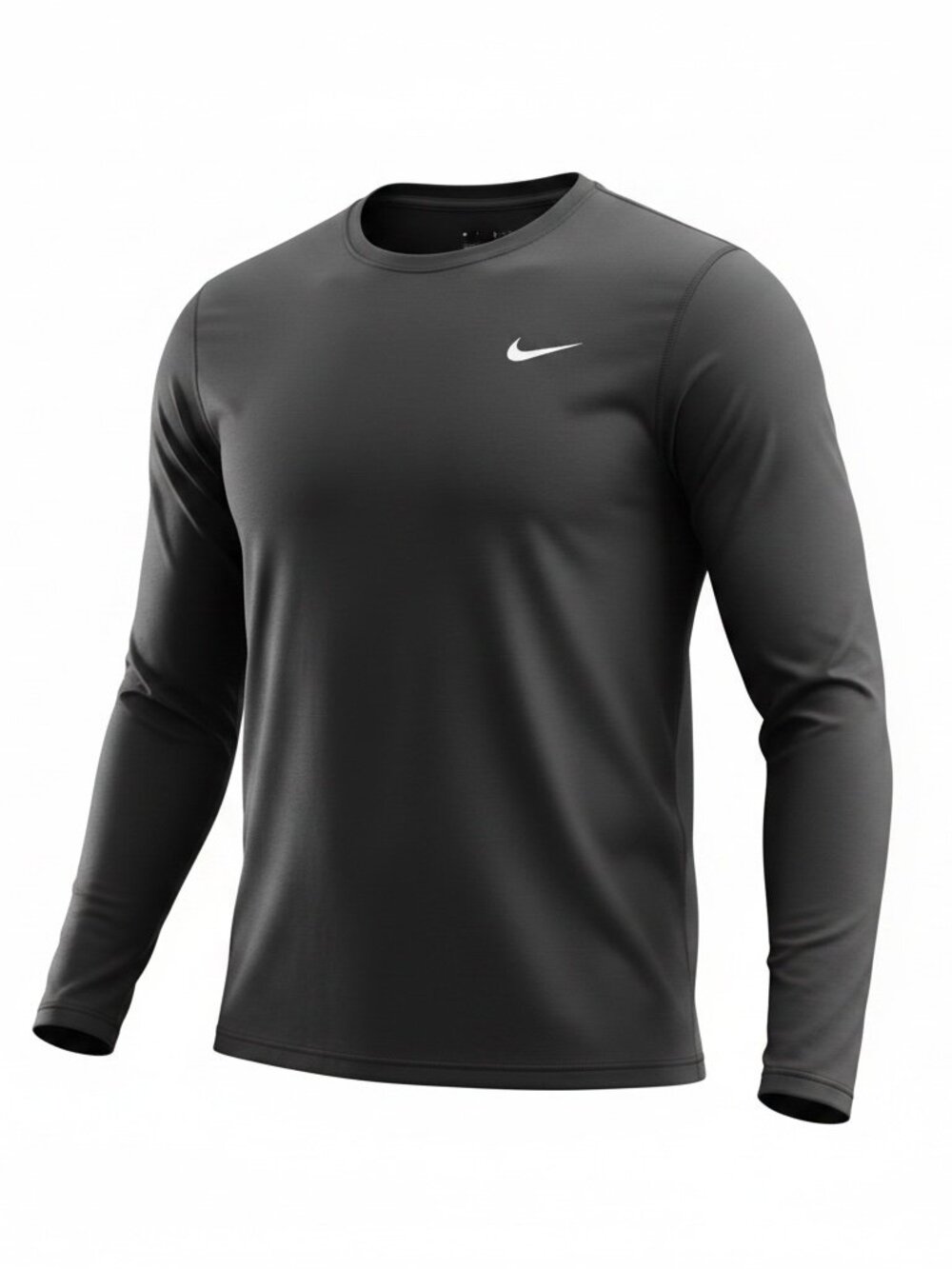 Nike Dri-FIT Long Sleeve Black Shirt Men’s XXL Athletic Workout Gym